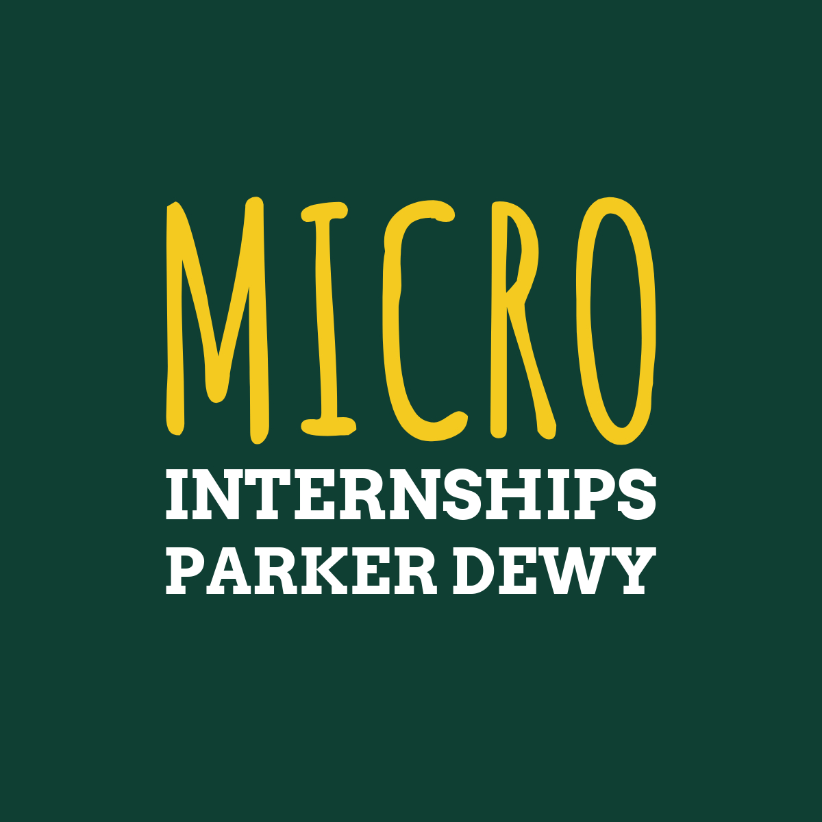 Micro- Internships